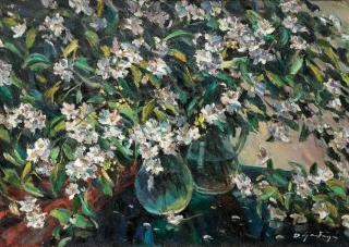 Dmitri Nalbandian - Still life with jasmine