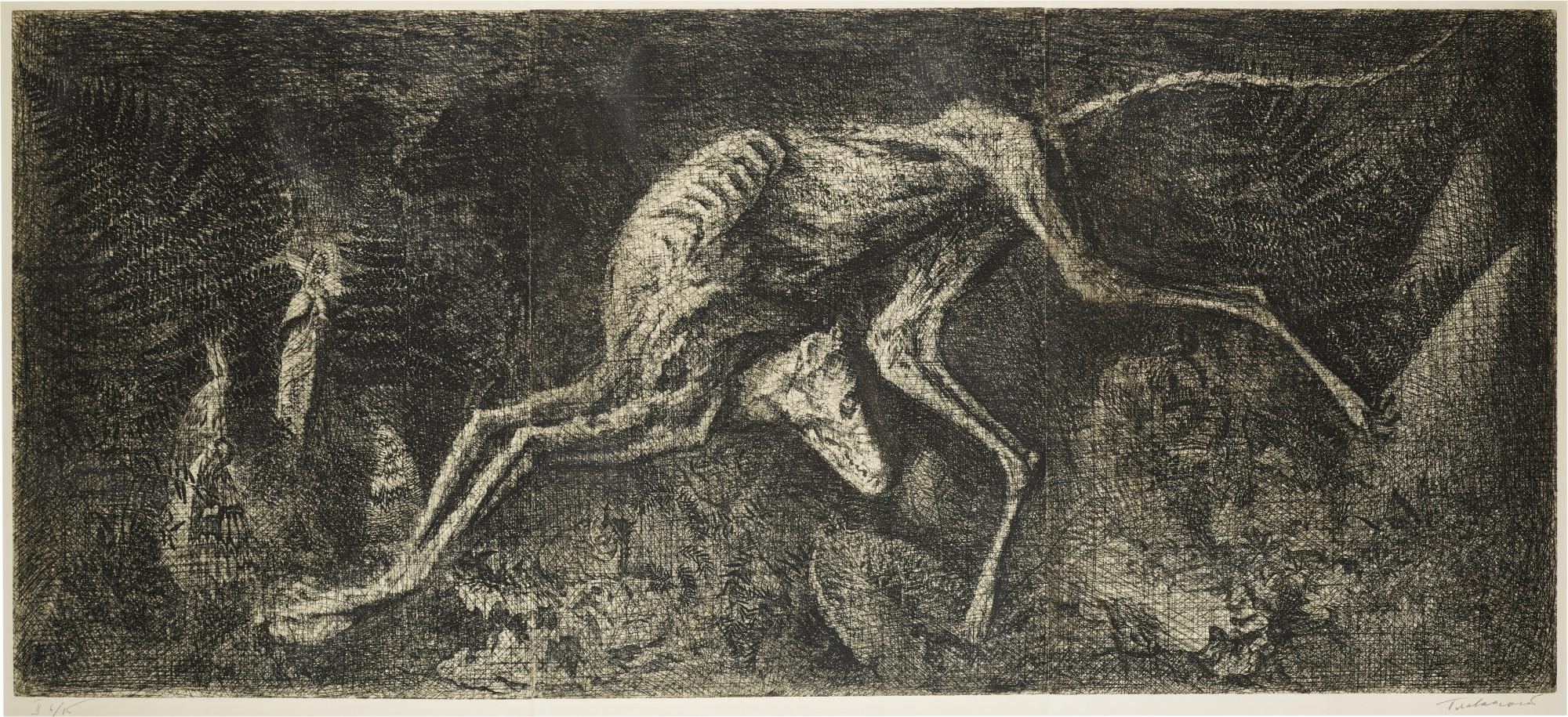 Dmitri Plavinsky - Dog, Minerals and Architectural Landscape (three works)