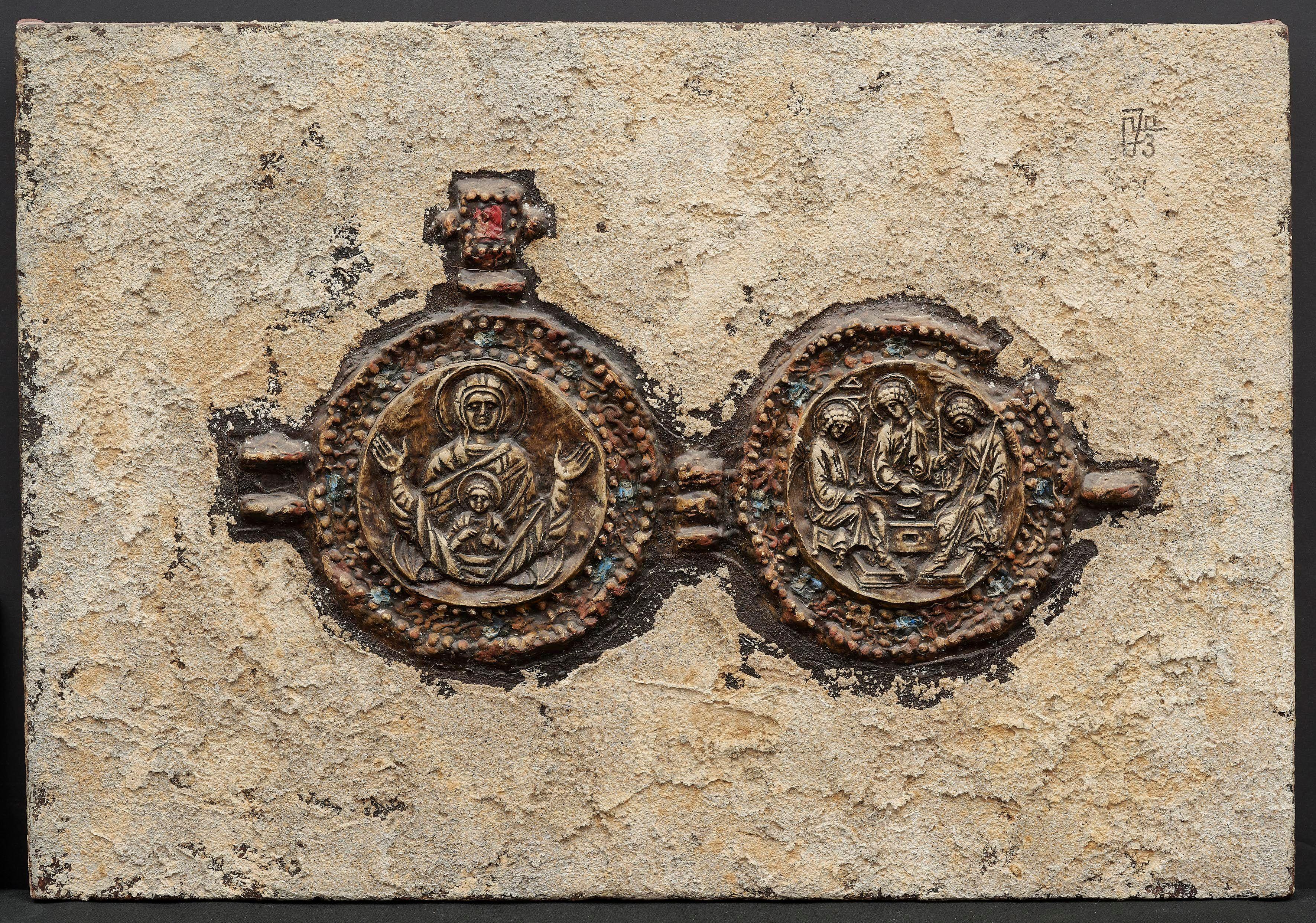 Dmitri Plavinsky - Panagia sans cadre