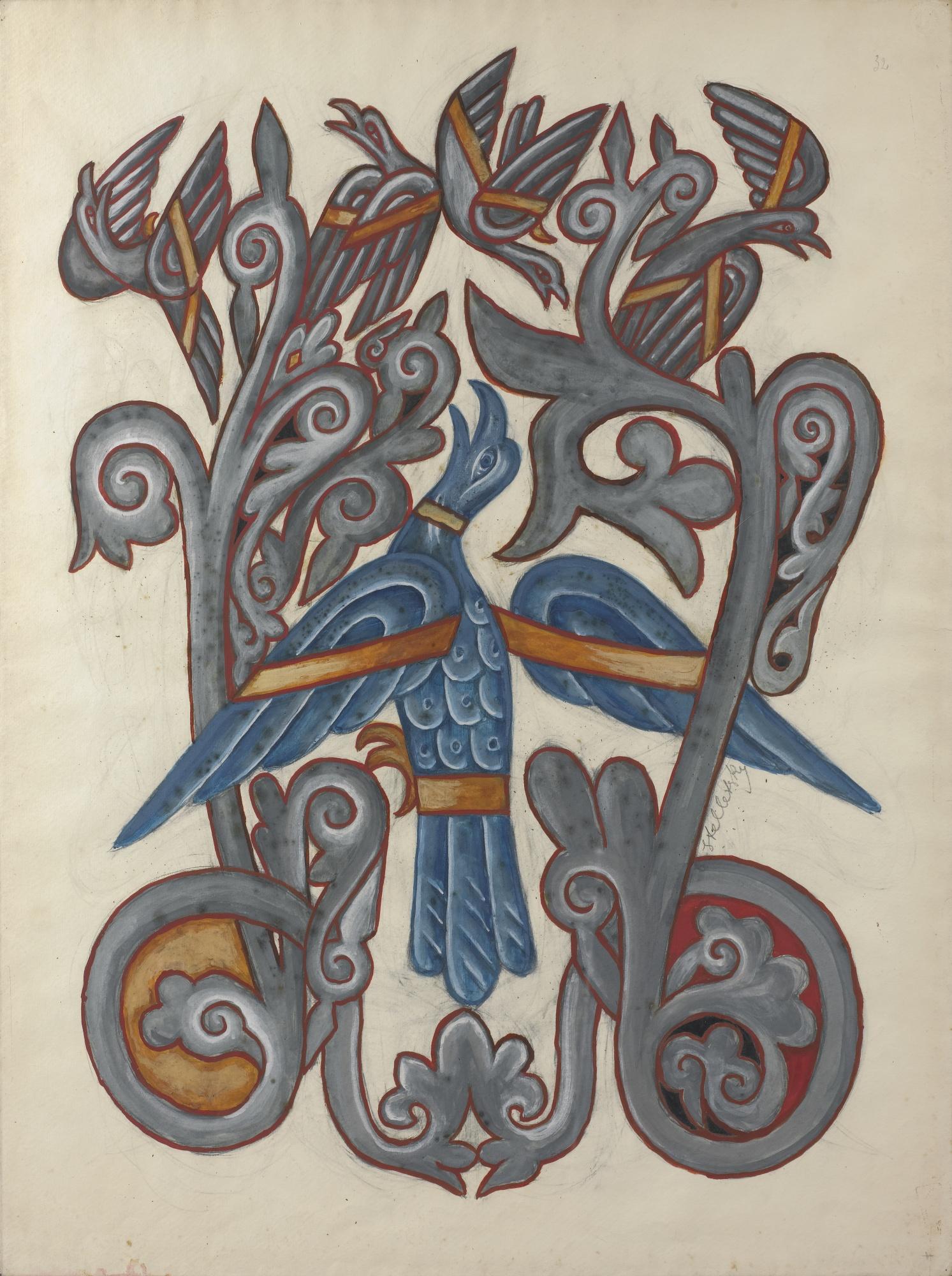 Dmitri Semenovich Stelletsky - L’Oiseau Bleu From The Tale Of Igor\'S Campaign