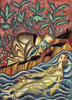 Dmitrii Semenovich Stelletskii - Drowning Tsarevich