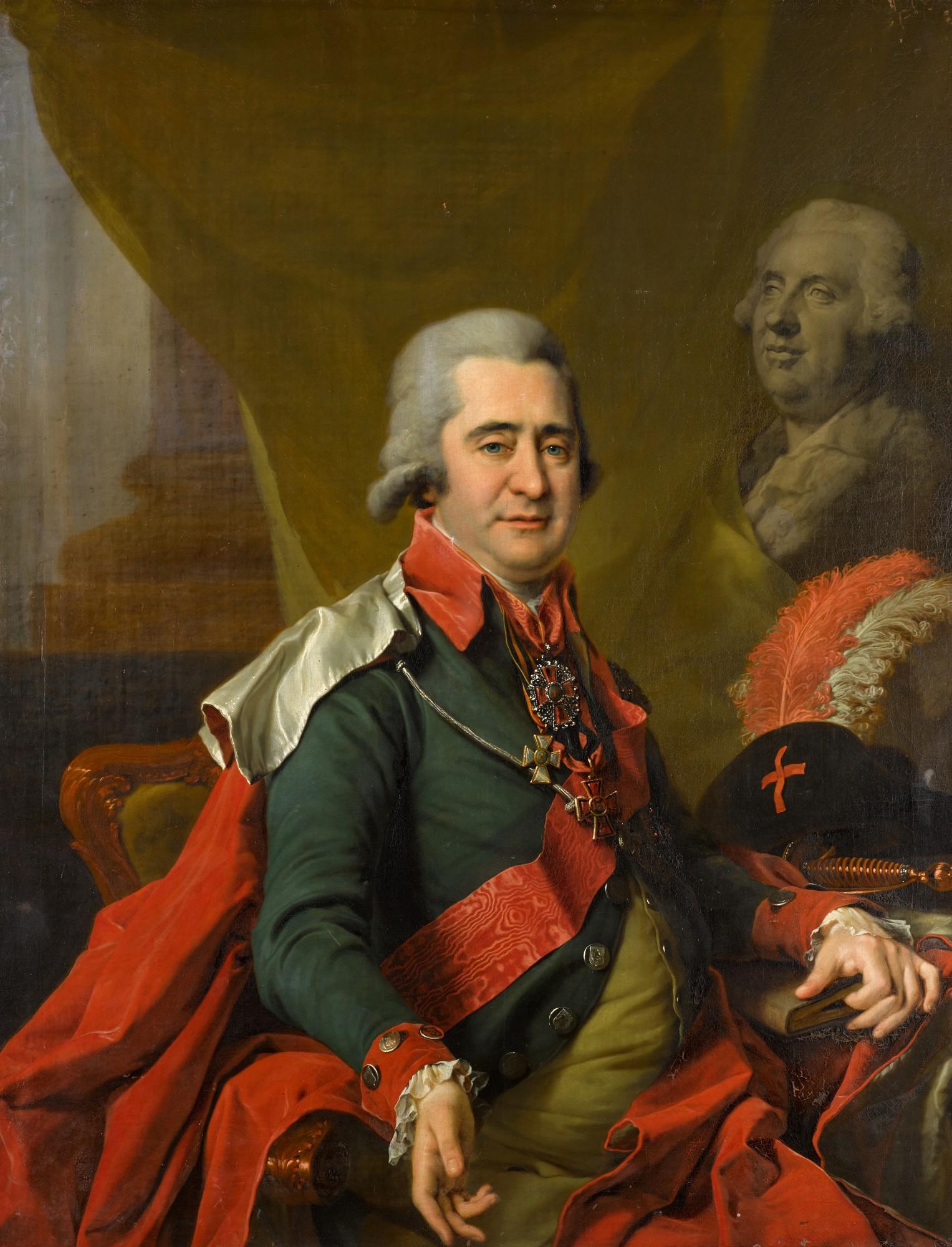 Dmitry Grigorievich Levitsky - Portrait of Count Ilya Andreevich Bezborodko