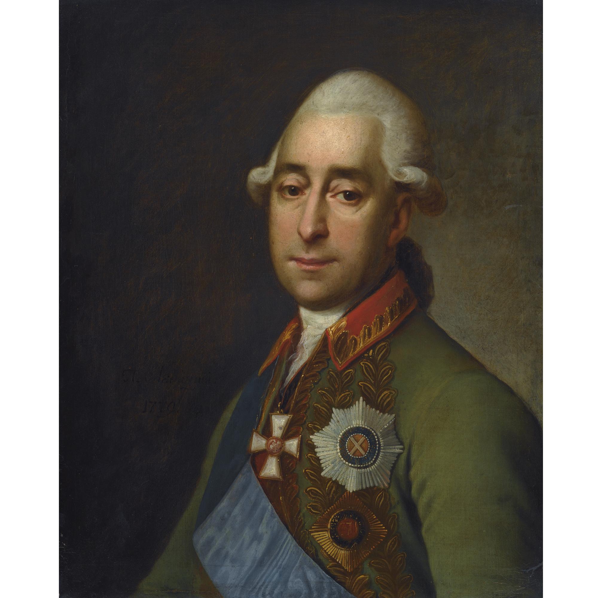 Dmitry Grigorievich Levitsky - Portrait Of Prince Alexander Prozorovsky