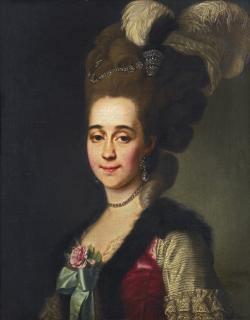 Dmitry Grigorievich Levitsky - Portrait Of Princess Varvara Golitsyna