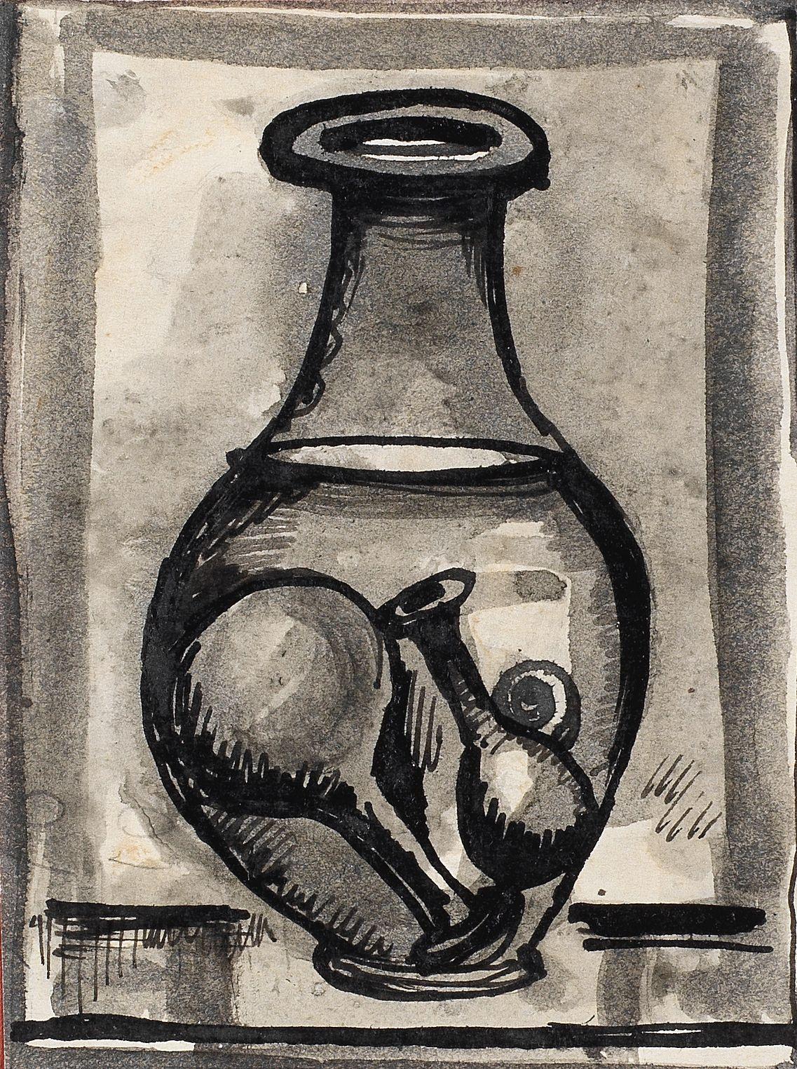 Dmitry Krasnopevtsev - A vessel with water and flasks