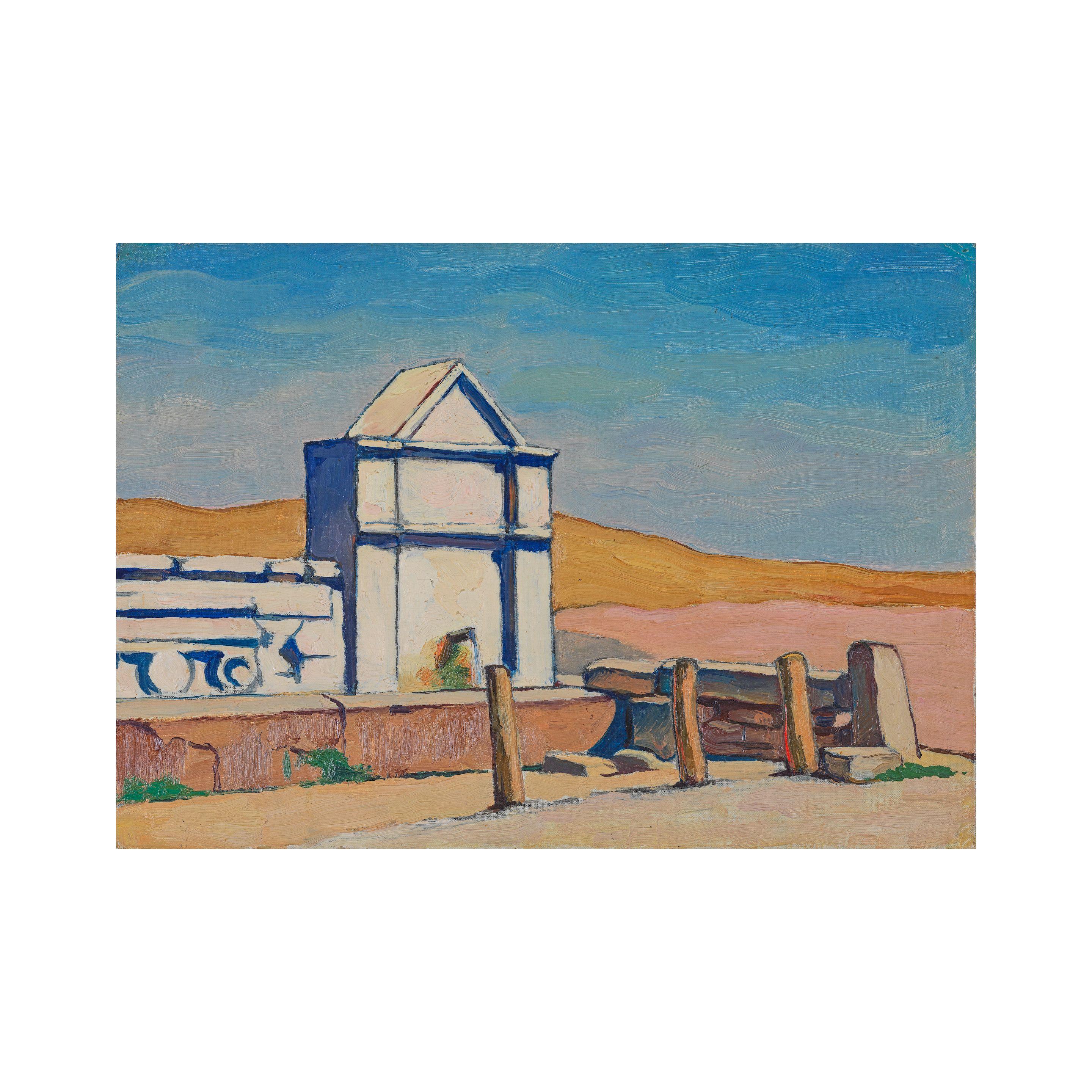 Dmitry Krasnopevtsev - Village Uyutnoe près de Sudak, Crimée/ Village Uyutnoe near Sudak, Crimea