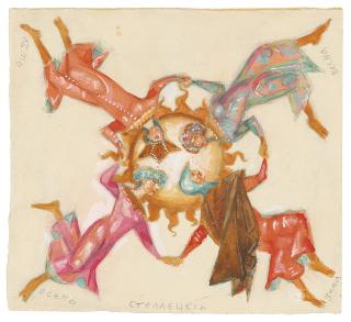 Dmitry Stelletsky - Greeting card: Four Seasons