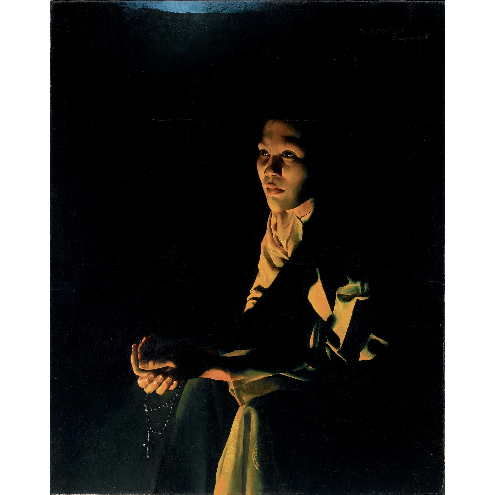 Do Quang Em - Portrait Of The Artist\'S Wife