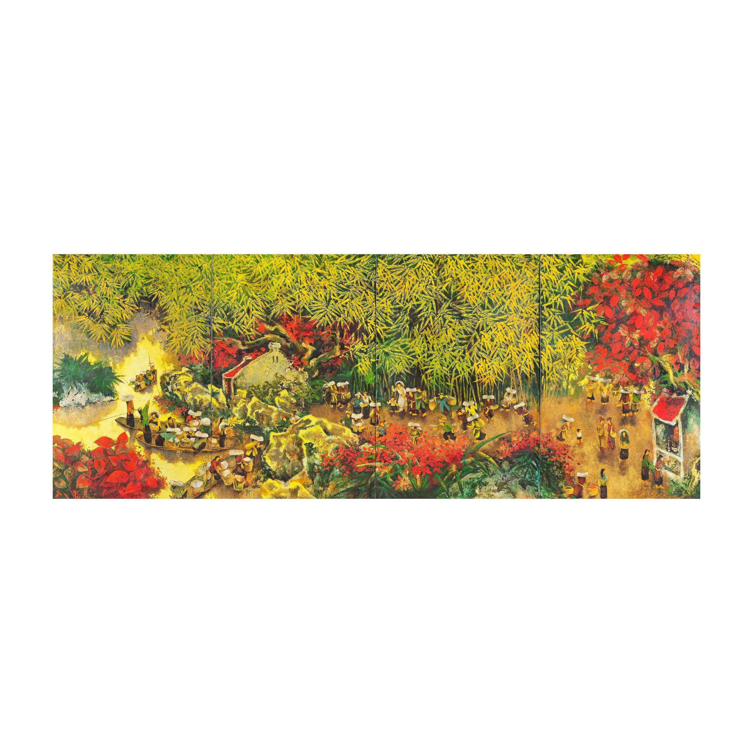 Do Xuan Doan - A Busy Day in the Countryside