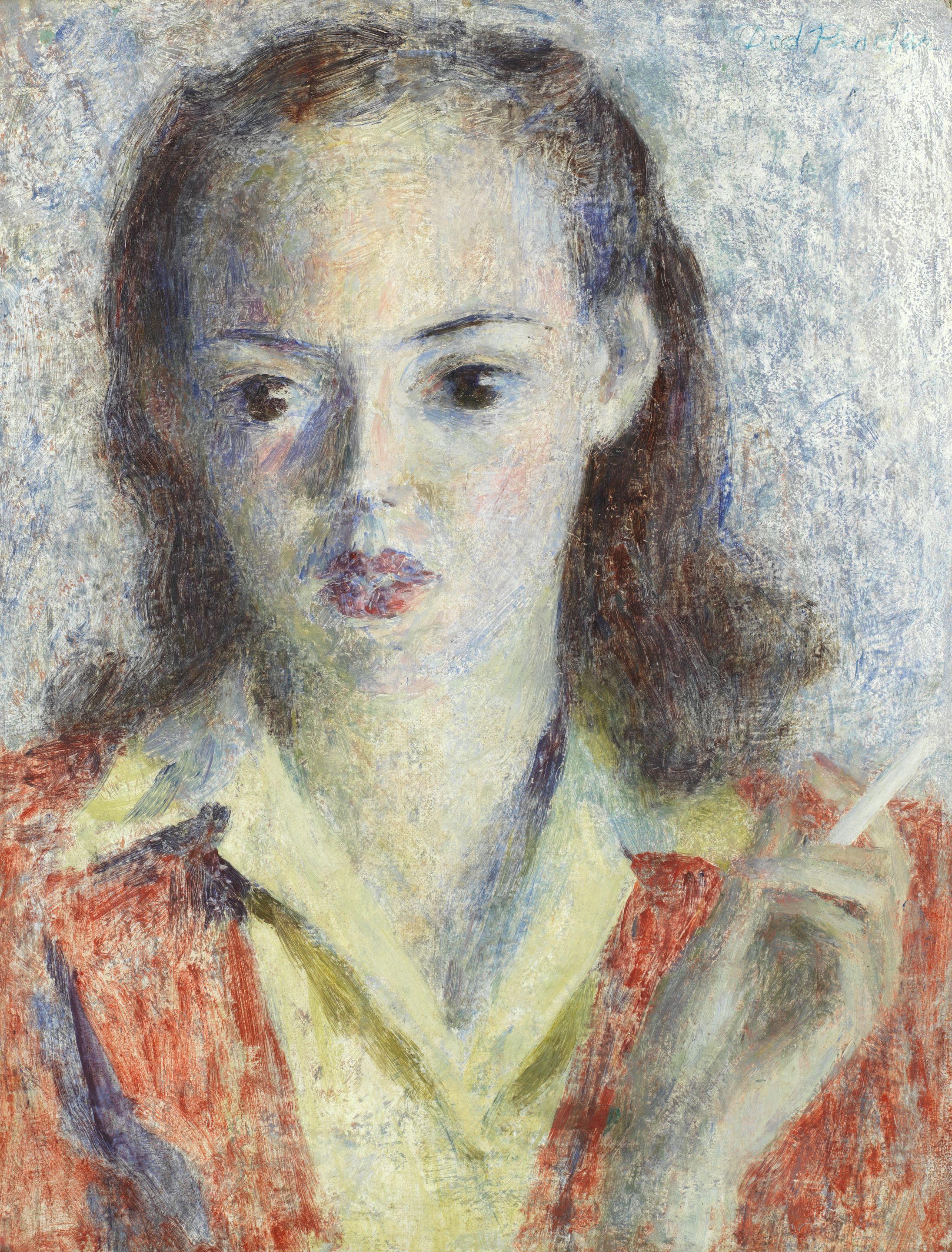 Dod Procter R.A. - Girl with a Cigarette