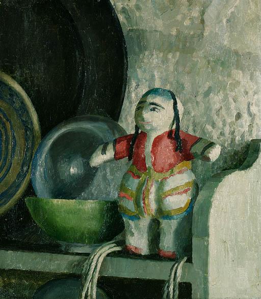 Dod Procter - Still Life with a Doll