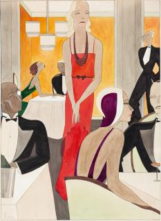 Dodo - Das rote Abendkleid.