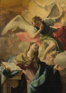Domenico Antonio Vaccaro - The Annunciation