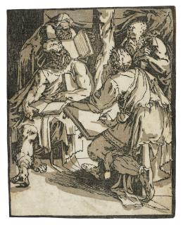 Domenico Beccafumi - Four Doctors (Four Evangelists)