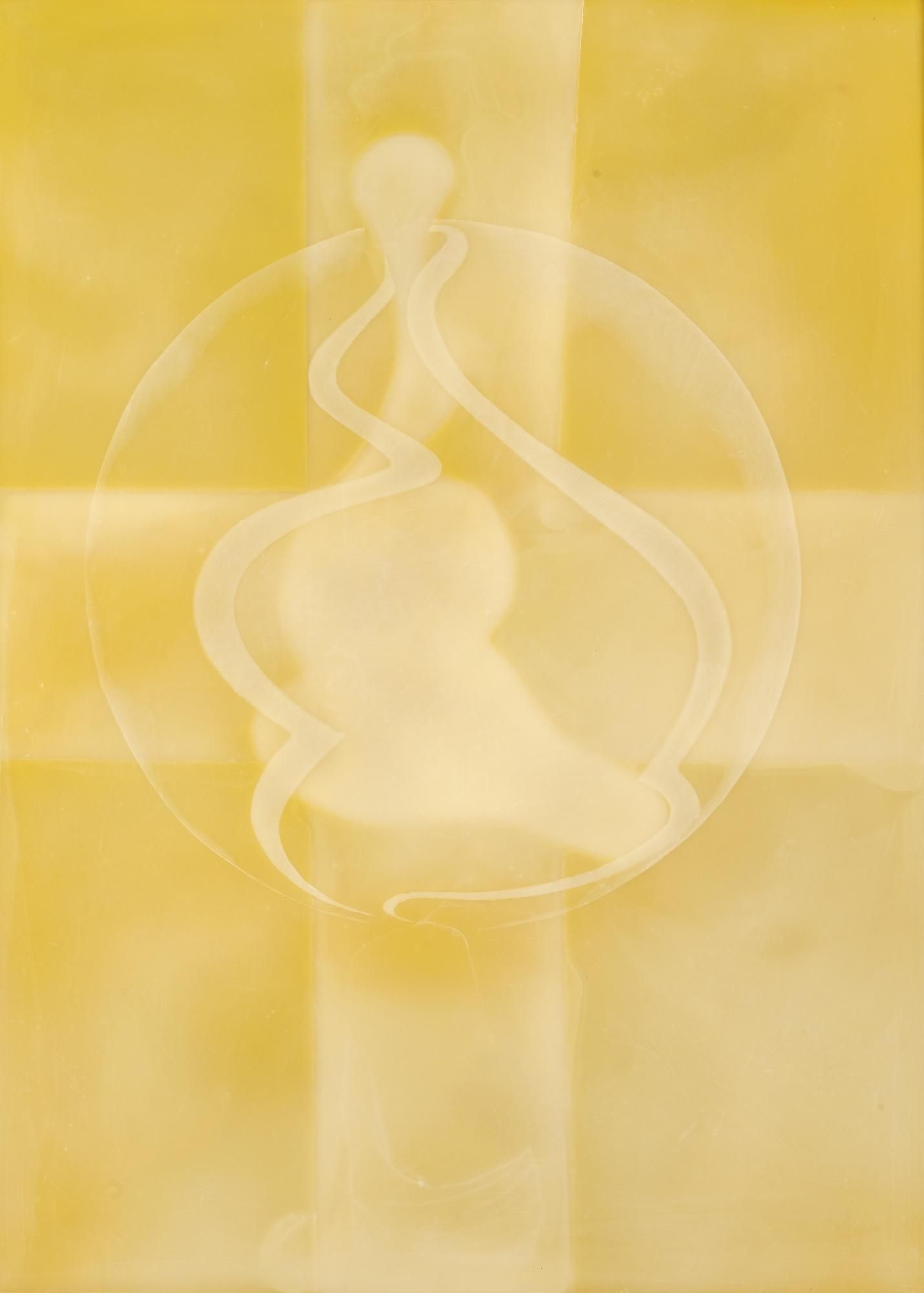 Domenico Bianchi - Senza Titolosigned With Monograms And Dated 92 On The Reverse, Wax On Canvas Laid On Panel