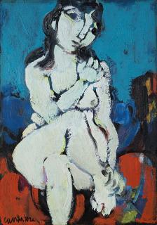 Domenico Cantatore - Donna seduta