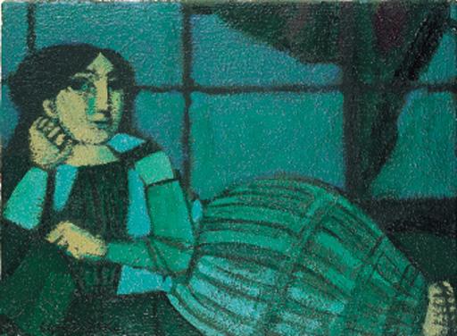 Domenico Cantatore - Odalisca