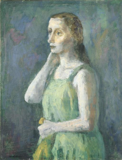 Domenico Cantatore - Ritratto femminile