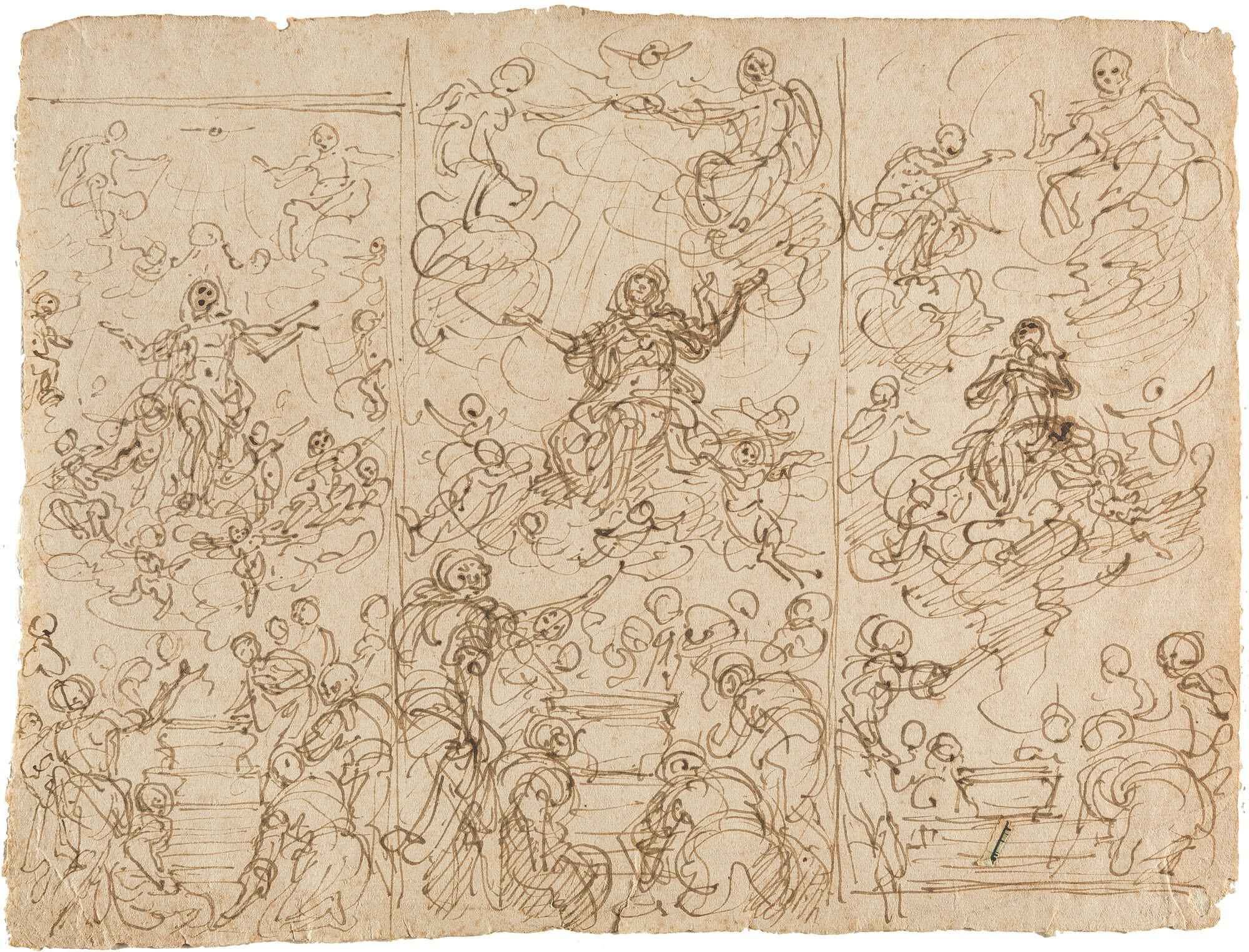 Domenico Cresti - Die Himmelfahrt Mariens.