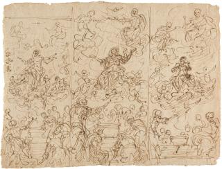 Domenico Cresti - Die Himmelfahrt Mariens.