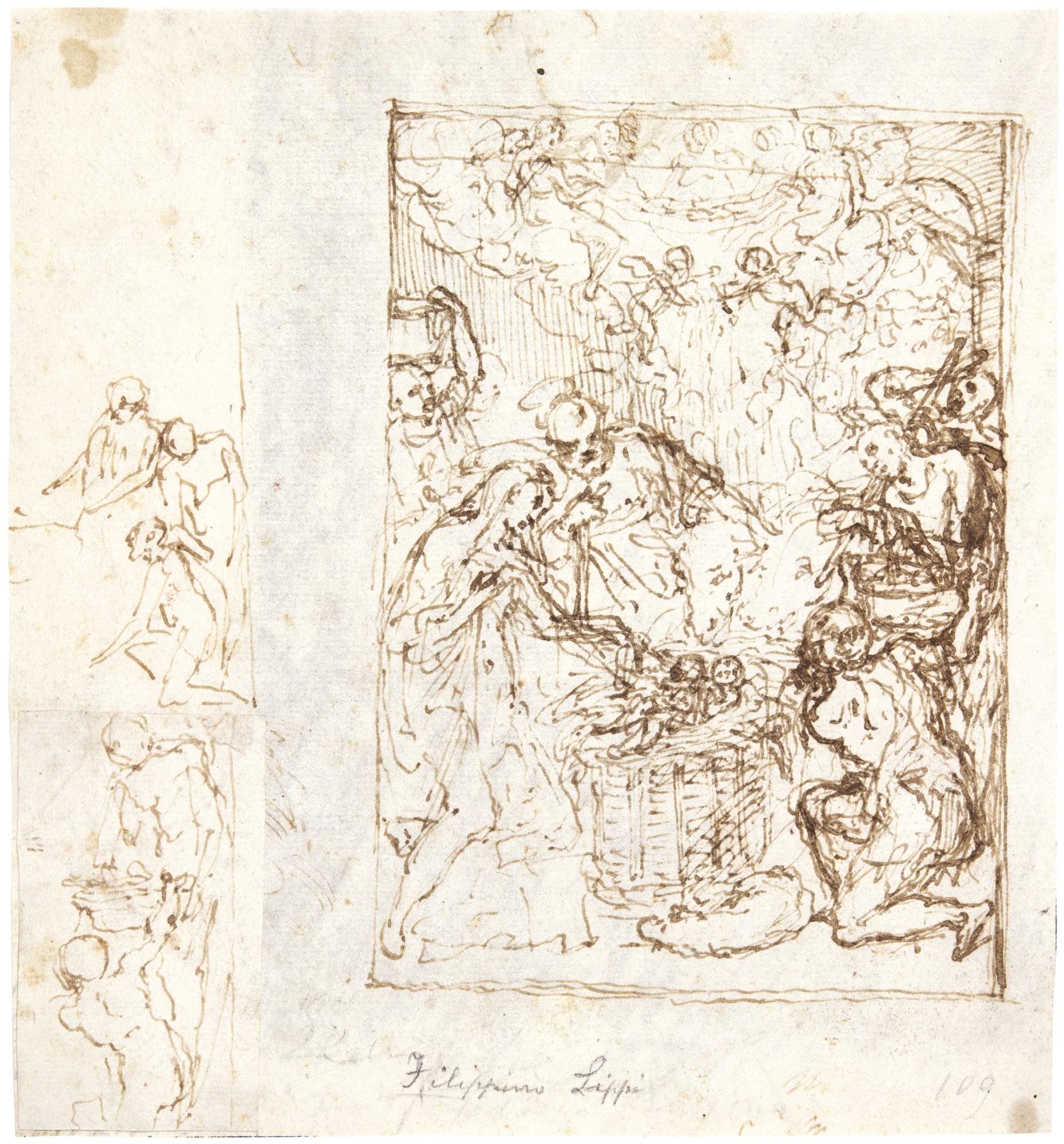 Domenico Cresti - The Adoration Of The Shepherds