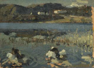 Domenico De Bernardi - Lago di Cannobio