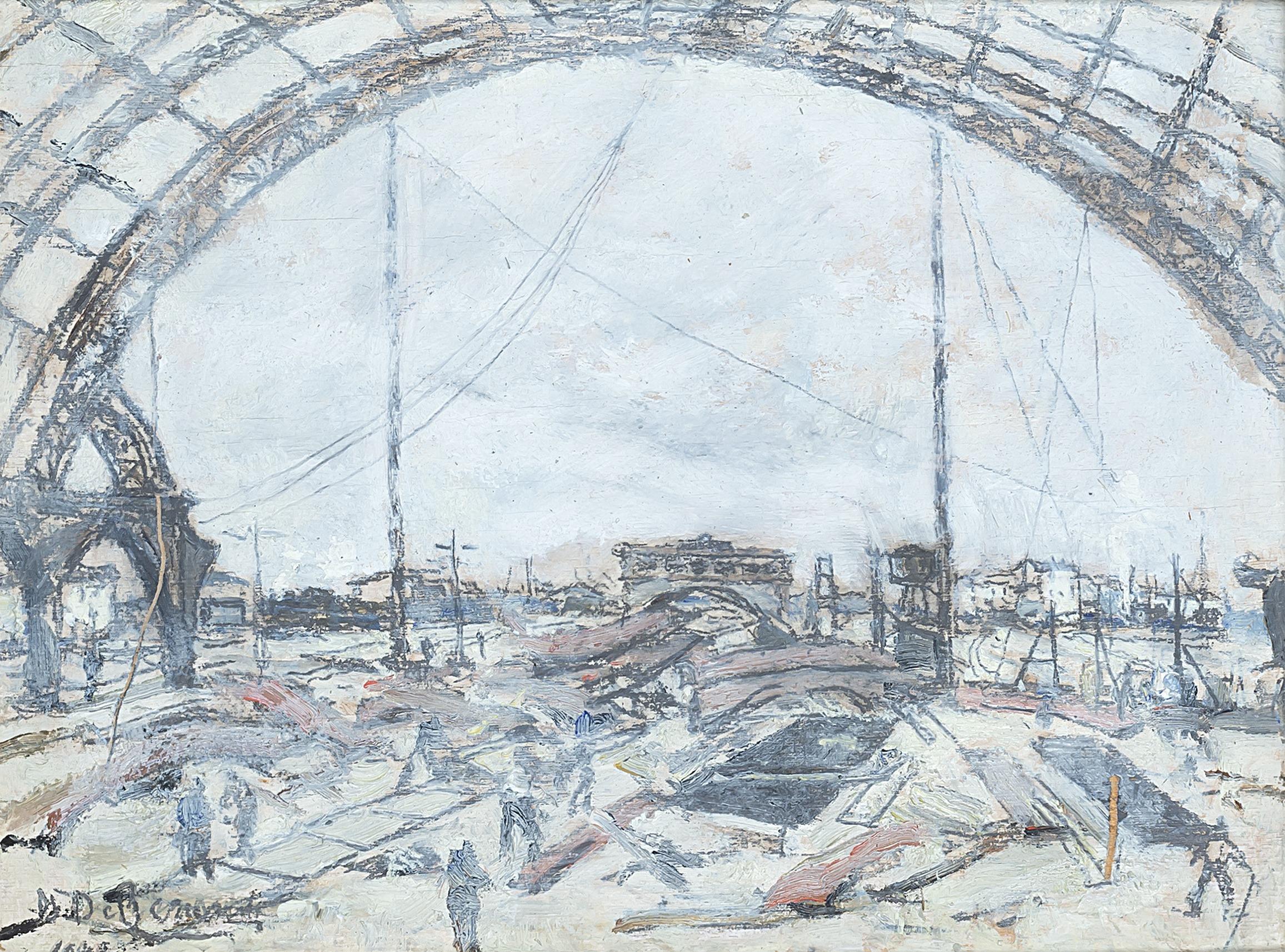 Domenico De Bernardi - Milano. Stazione Centrale, costruzioni