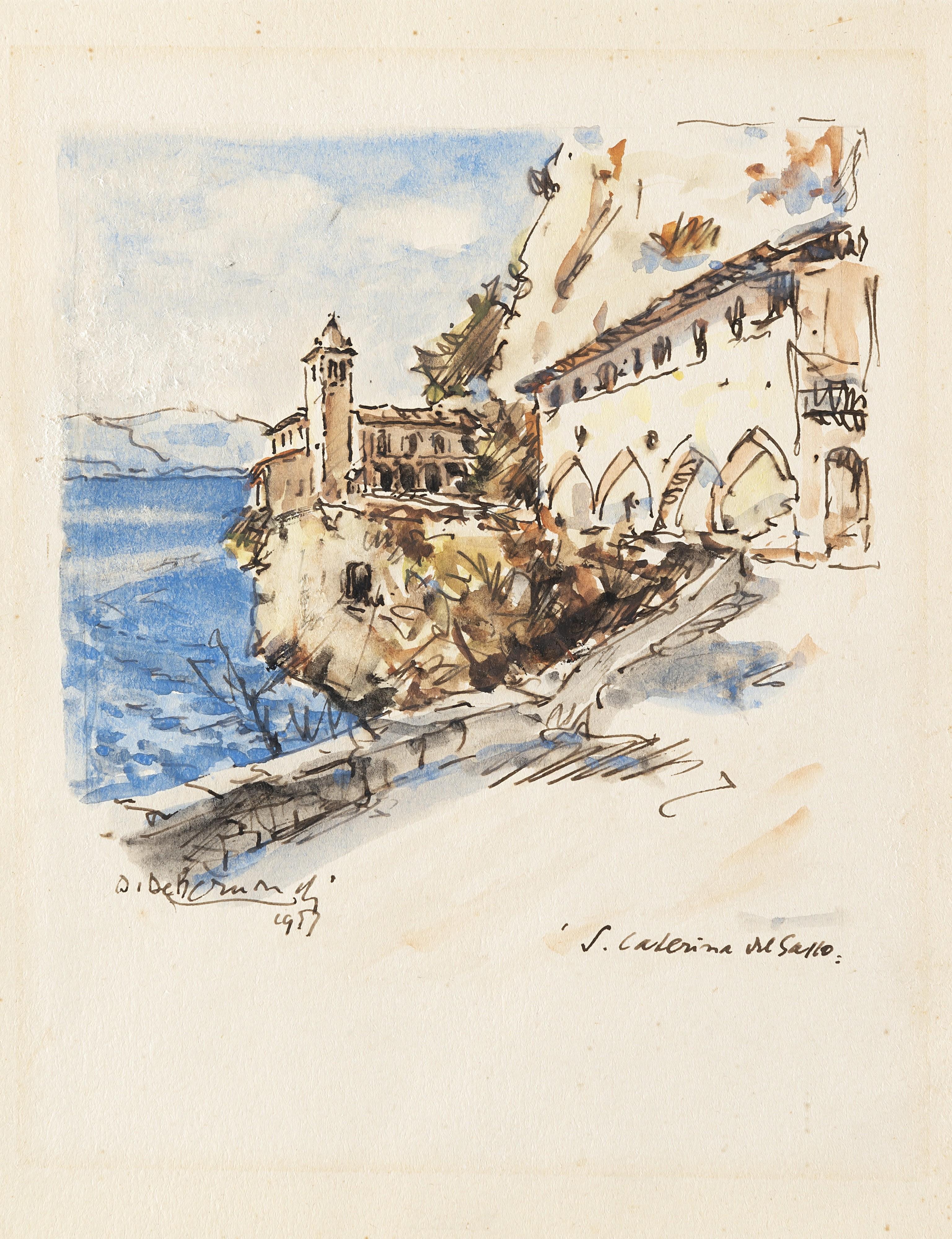 Domenico De Bernardi - Santa Caterina del Sasso