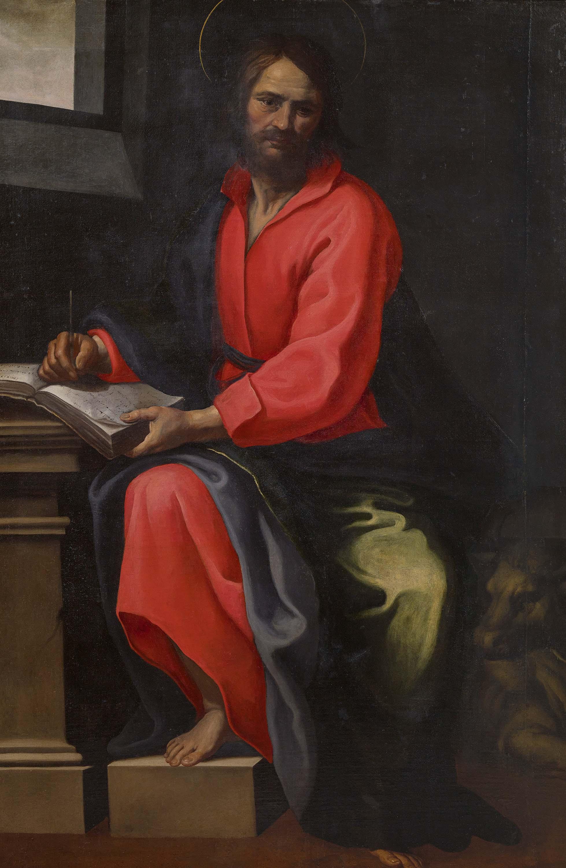 Domenico Fiasella - Der Heilige Lukas.