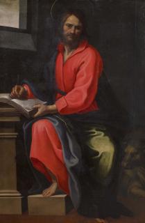 Domenico Fiasella - Der Heilige Lukas.