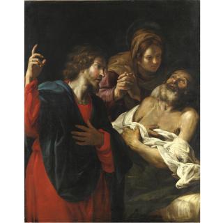 Domenico Fiasella - Morte Di San Giuseppe