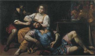 Domenico Fiasella - Sansone e Dalila