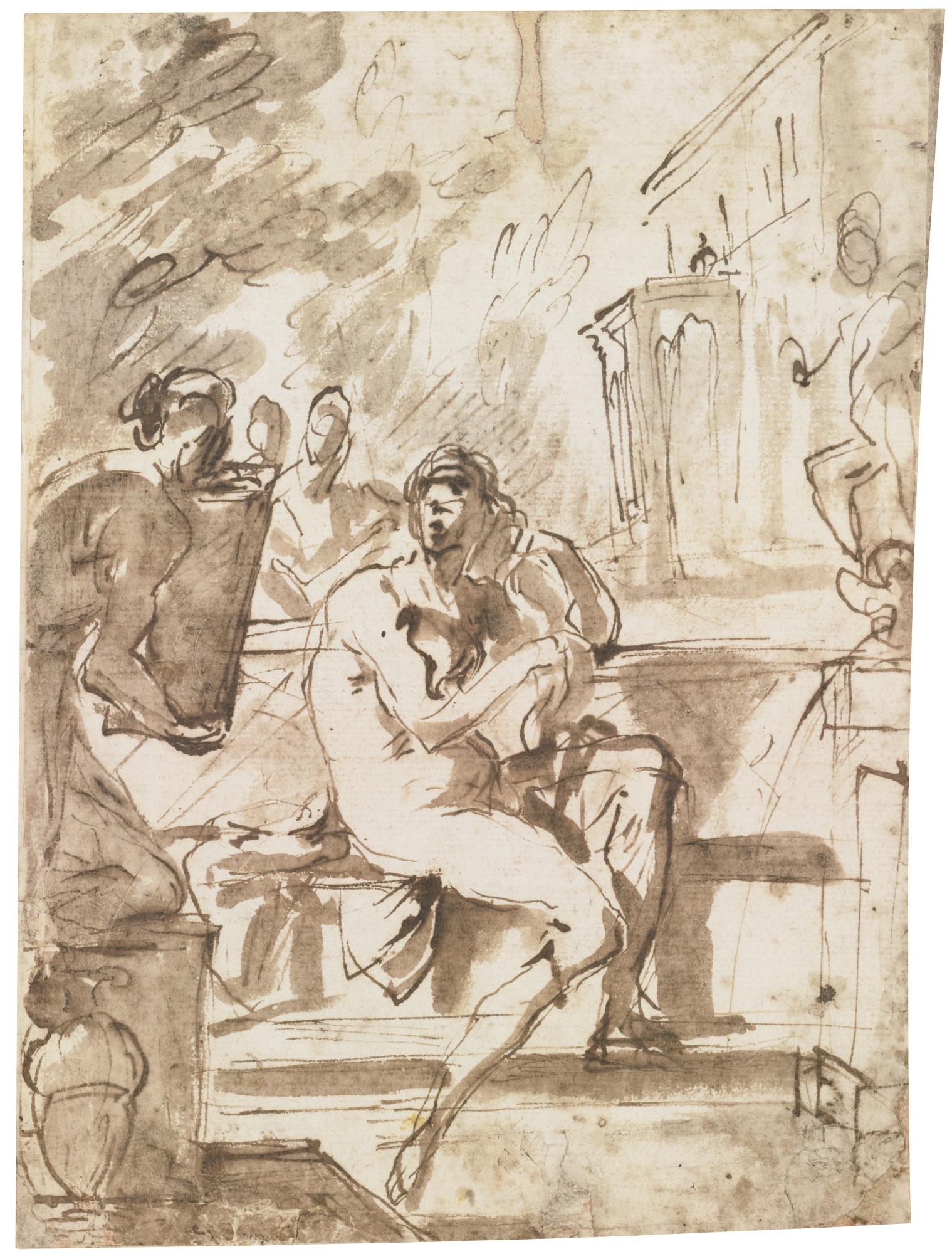 Domenico Gargiulo - Bathsheba At Her Bath