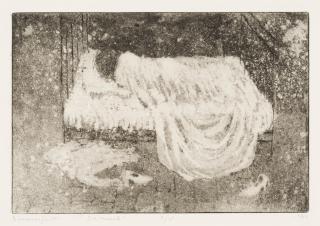 Domenico Gnoli - Dormiente, 1961