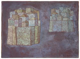 Domenico Gnoli - Due case