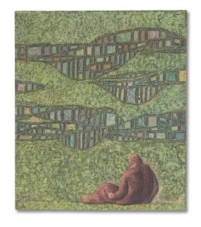 Domenico Gnoli - Giochi I (Games I)