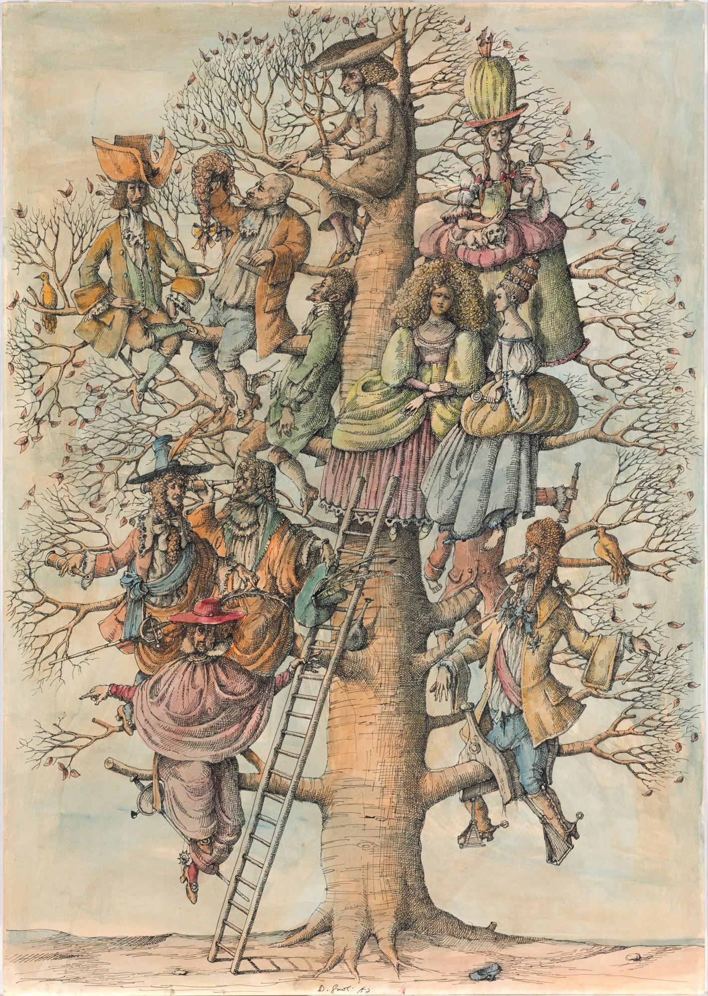 Domenico Gnoli - L\'albero della vanità