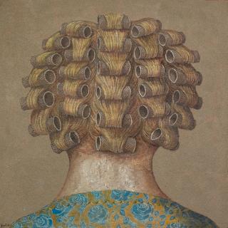 Domenico Gnoli - Mise en plis n. 1