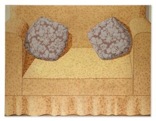 Domenico Gnoli - Sofa