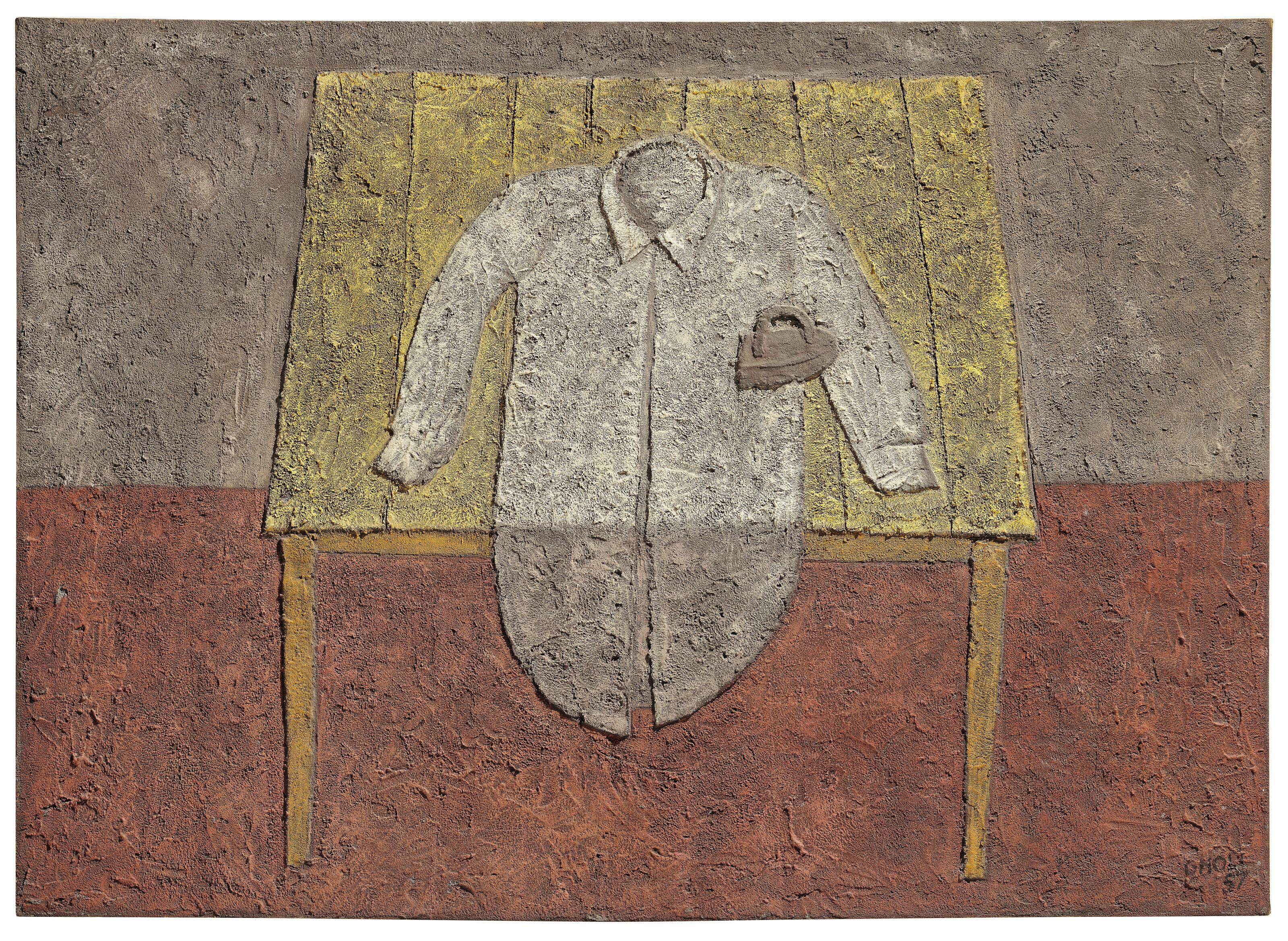 Domenico Gnoli - The Pressed Shirt