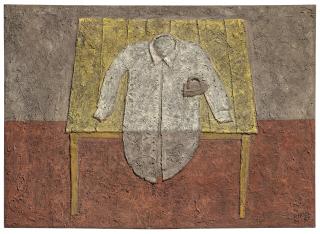 Domenico Gnoli - The Pressed Shirt