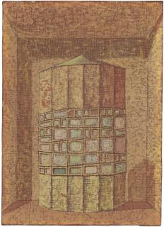 Domenico Gnoli - Tower in the Room