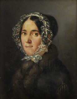 Domenico Induno - Ritratto femminile