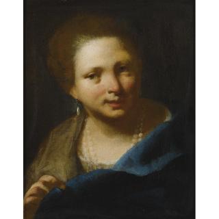 Domenico Maggiotto - Lady With Pearls
