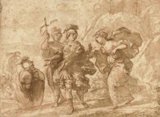 Domenico Maria Canuti - Rinaldo bids farewell to Armida