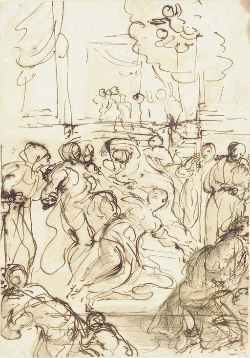 Domenico Maria Canuti - The Martyrdom of Saint Christina