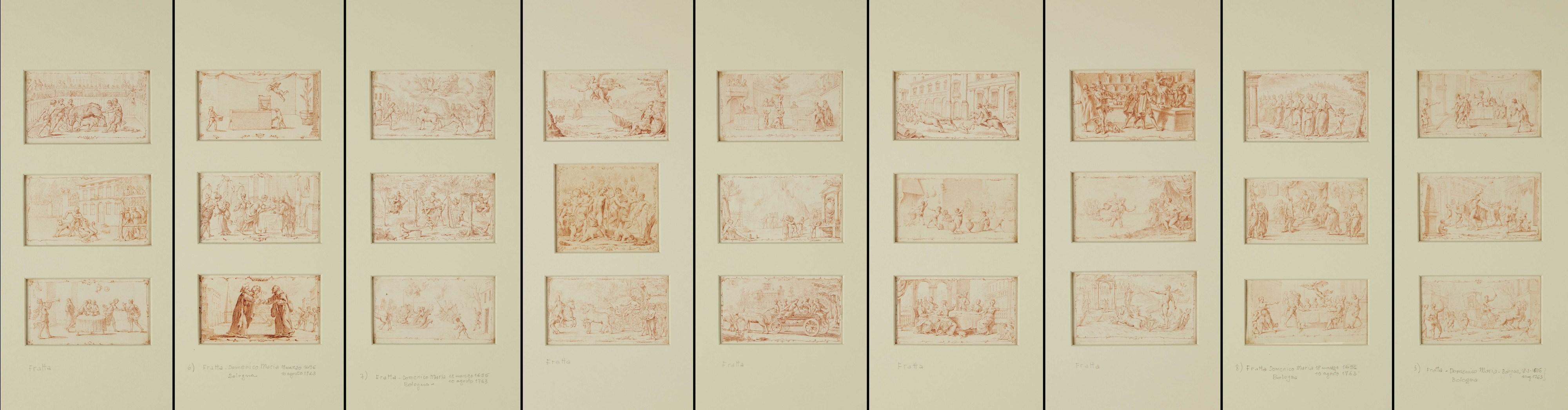 Domenico Maria Fratta - Religious, mythological and everyday life scenes