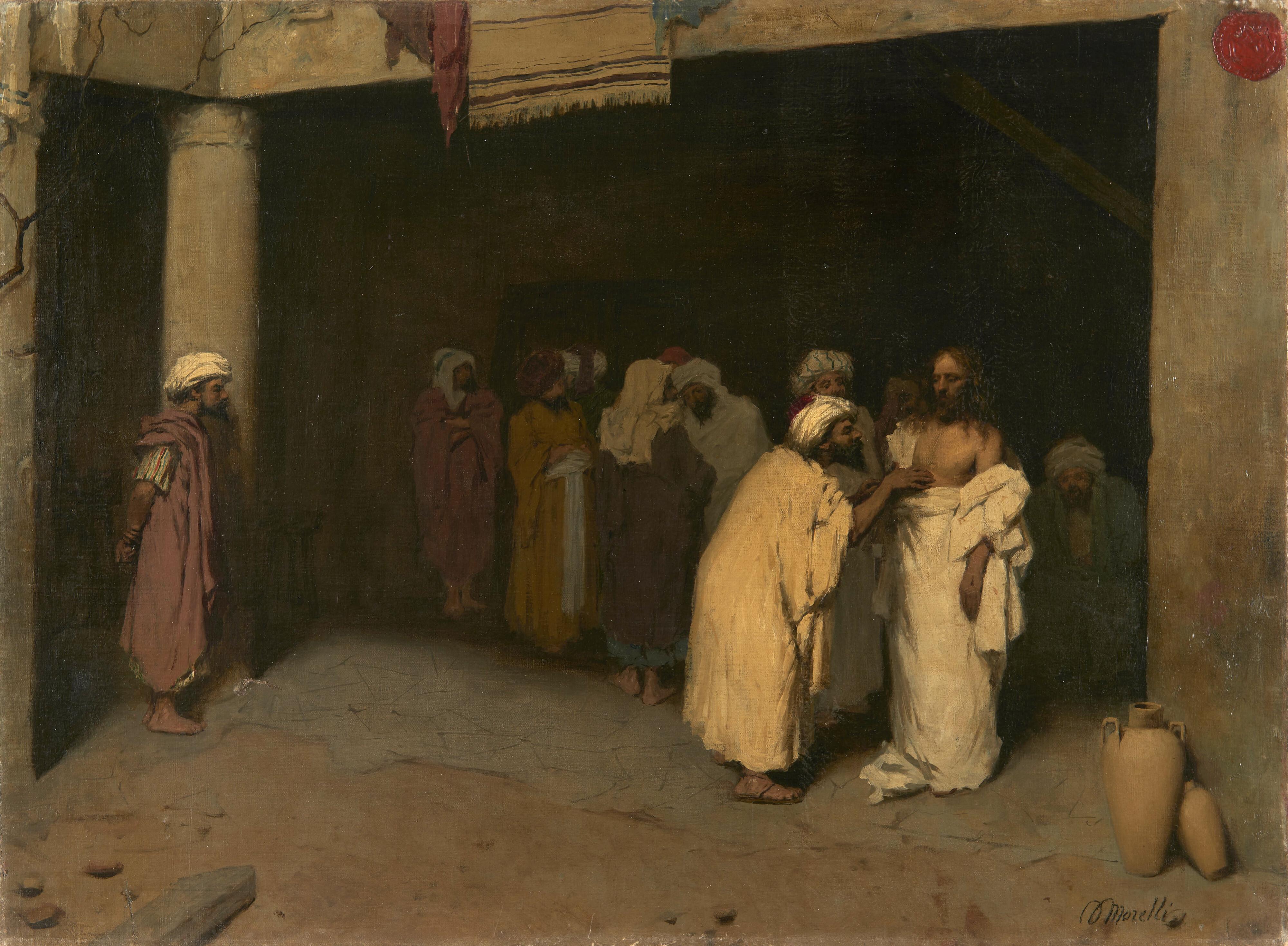 Domenico Morelli - Incredulità di S. Tommaso