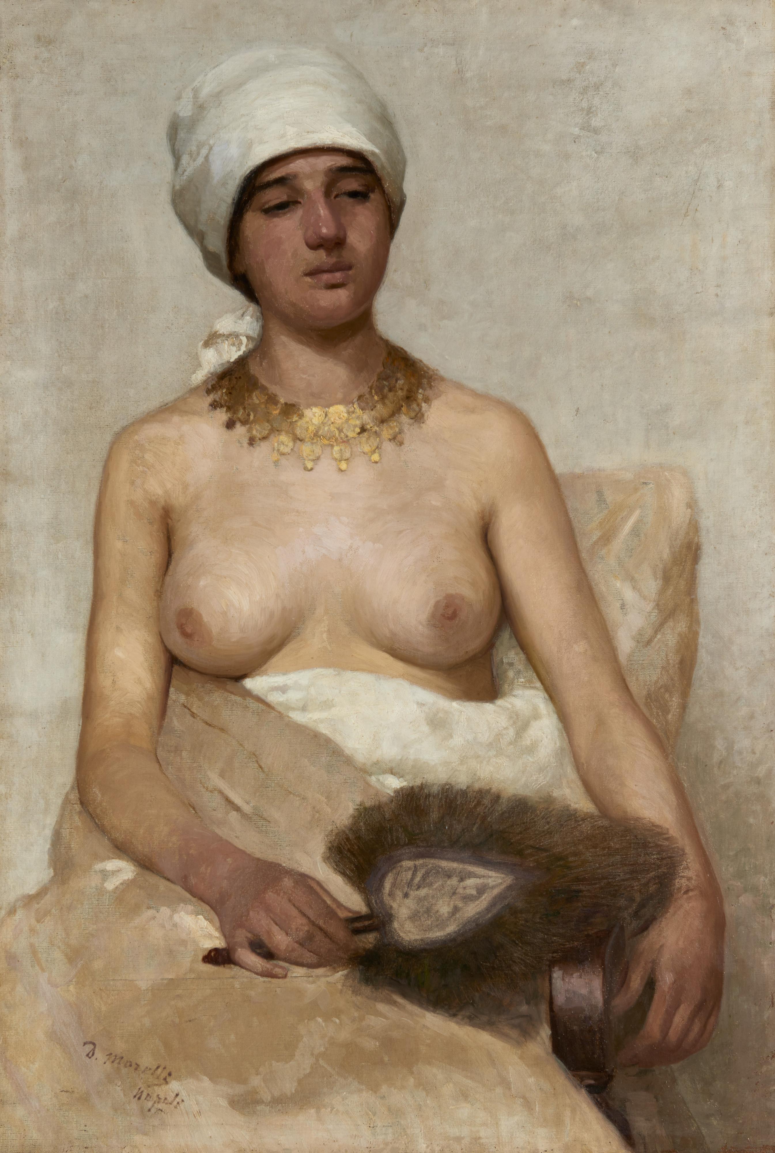 Domenico Morelli - Odalisca