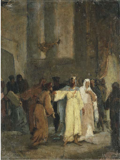 Domenico Morelli - Scena storica